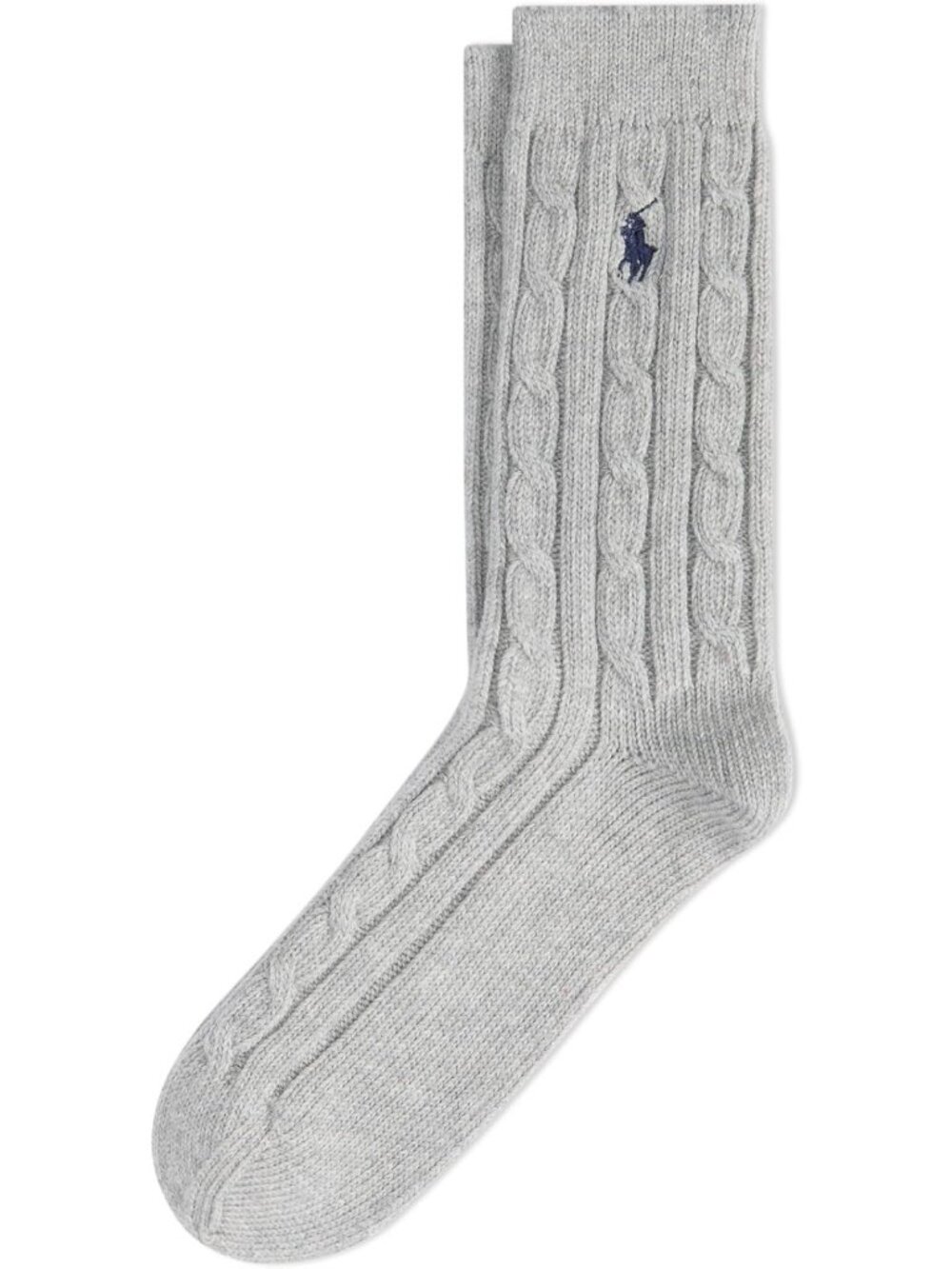 Cozy Women's Cable Knit Crew Socks - Solid Color, Soft & Stylish Footwear